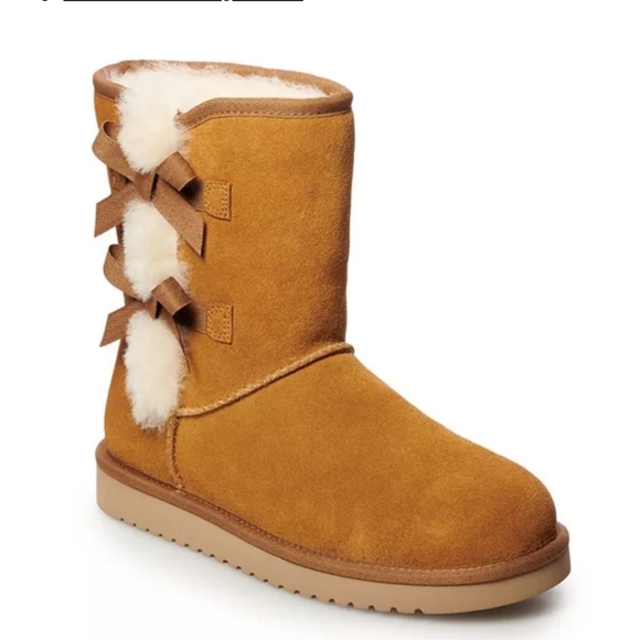 Koolaburra by UGG K Victoria Short Chestnut 5 NWT - Picture 1 of 13